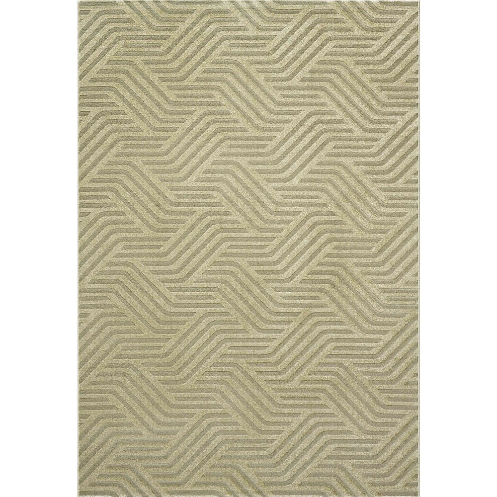 Geo 410028 9191 Geometric Rugs in Sand Cream